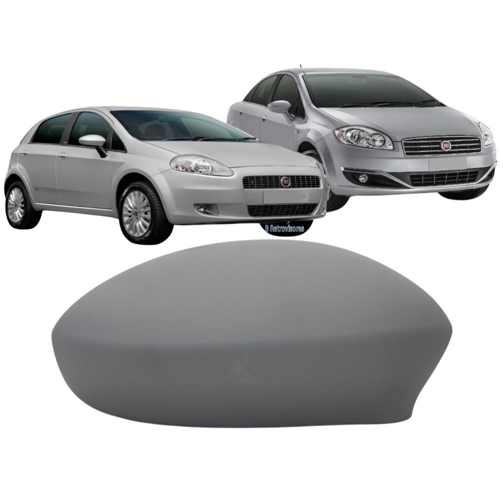 Capa Retrovisor Punto 2007 2008 2009 2010 2011 2012 Lado Direito em Oferta na Shopee