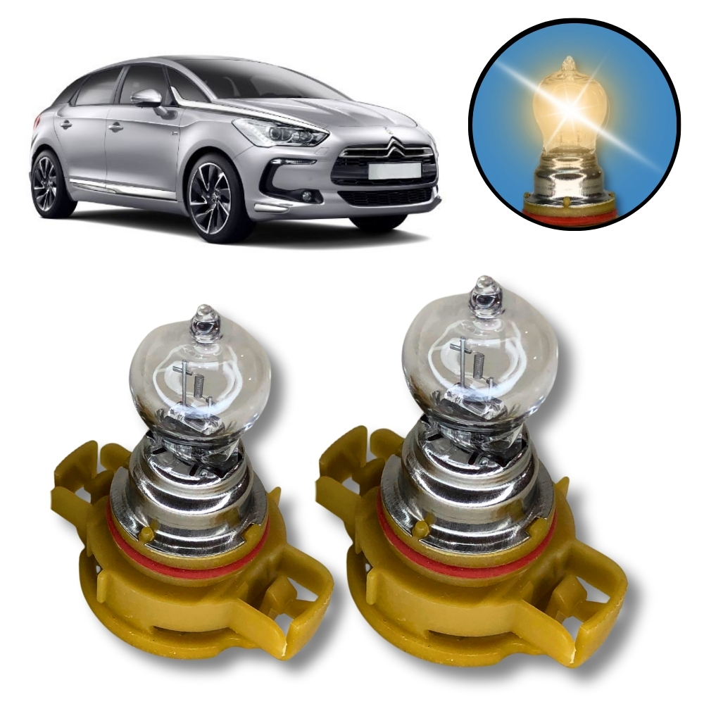 Par Lampadas Halógena Original Farol Milha Citroen Citröen DS5 2013 a 2016