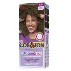 Tinta De Cabelo Cor&Ton Niely 6.0 Sem Amônia