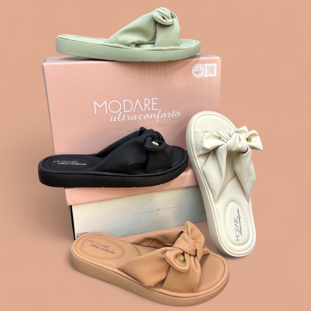Chinelo MODARE tamanco ORIGINAL ultraconforto  leve macio para esporão e facite plantar
