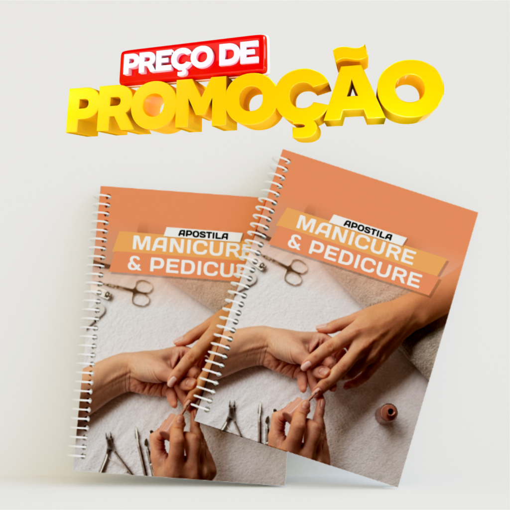 Apostila Manicure Pedicure Impressão preto e branco  *PROMOCIONAL* em Oferta na Shopee