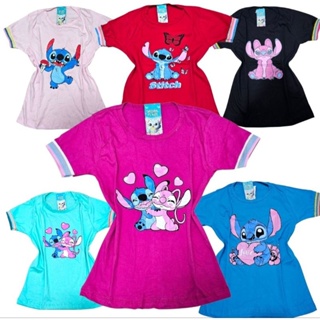 camisa camiseta infantil menina Lilo stich Lilo fantasia personagem meninas feminina blusa no tamanho 2 4 6 8 10 12 14 em Oferta na Shopee