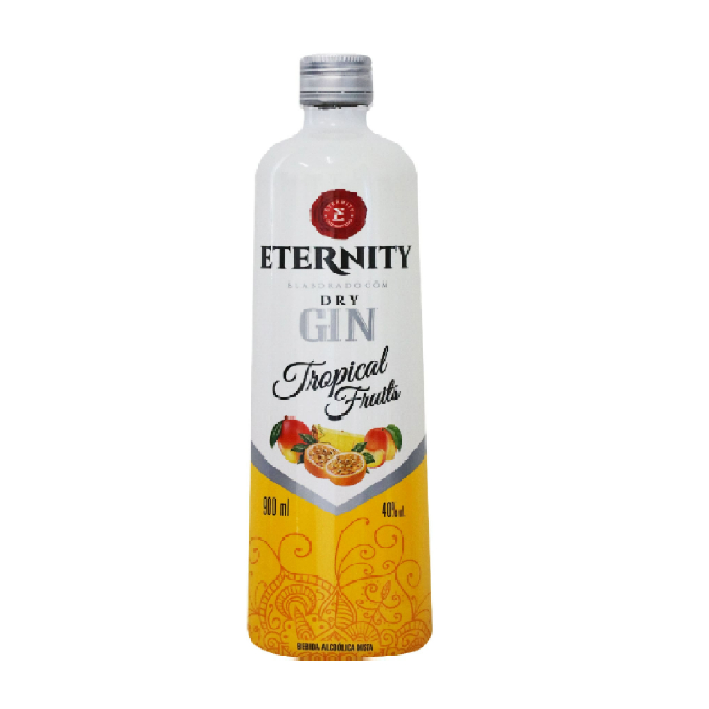 GIN ETERNITY FRUTAS TROPICAIS 900ML