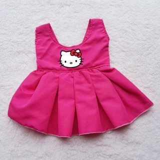 vestido para pet fêmea com fecho em velcro / HELLO KITTY em Oferta na Shopee
