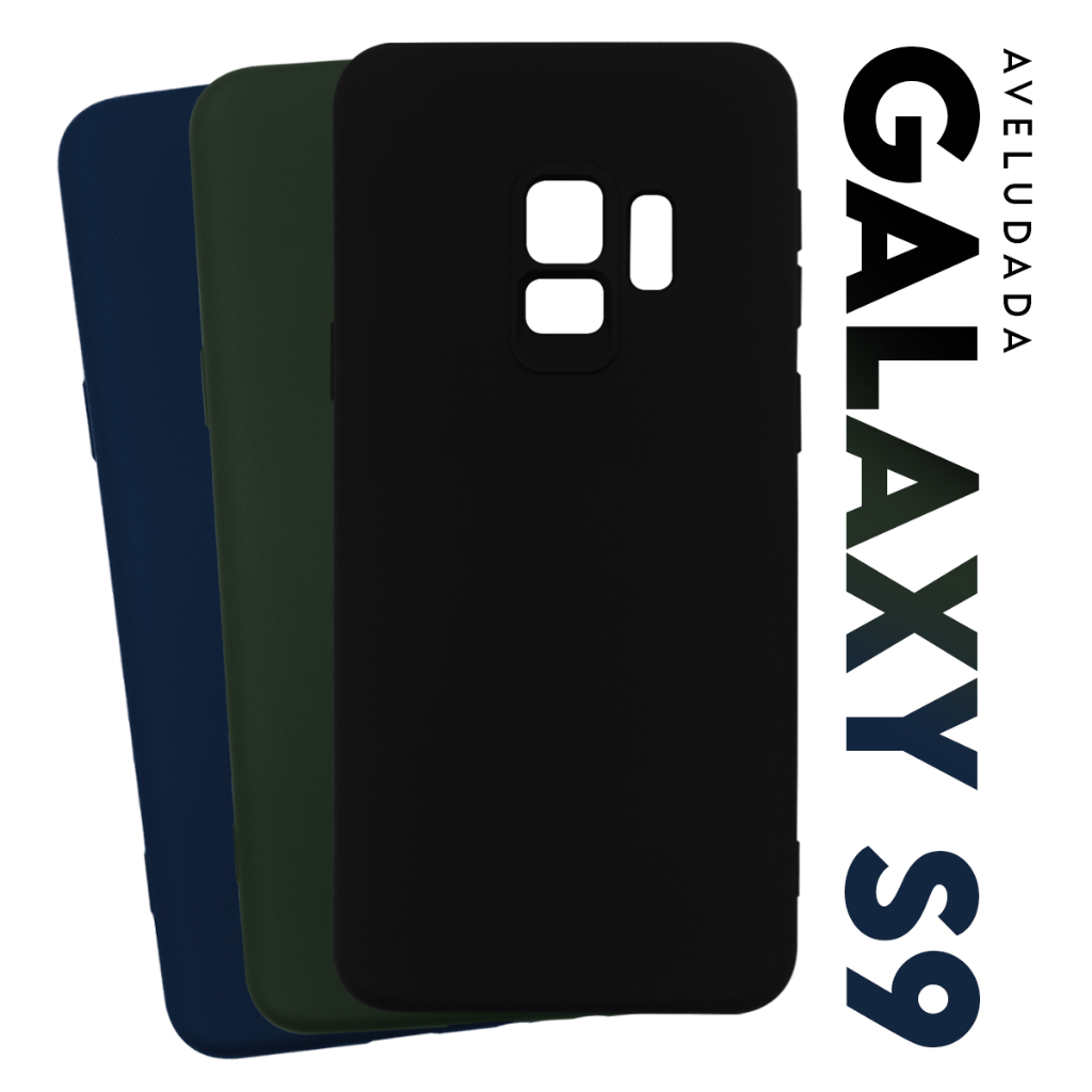 Capa Capinha Case Armadura Aveludad Samsung Galaxy S9 G960 tela 5.8 Premium Protetora Resistente Anti-Impacto Anti-Shock