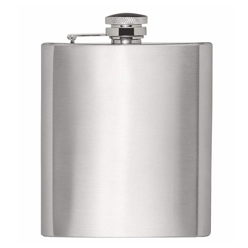 Cantil de Aço Inox 200ml Portátil Western | Compacto, Resistente e Elegante