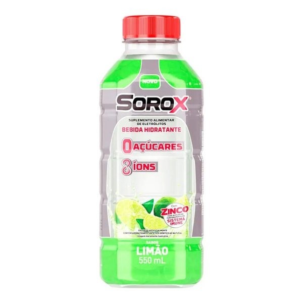 Sorox Limão Bebida Hidratante 550ml