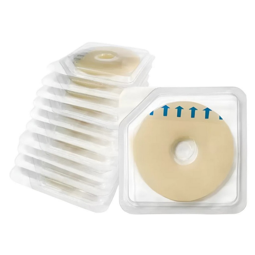 10x Anel Disco Hidrocoloide 2mm Ileostomia Colostomia Estoma pasta barreira em Oferta na Shopee
