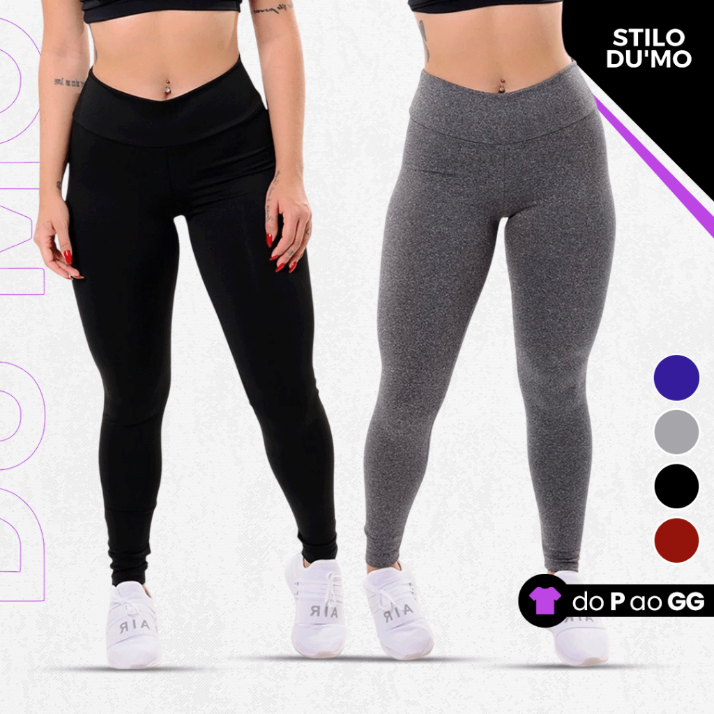 Legging Flanelada Calça Peluciada Por Dentro Costura Reforçada E Térmica