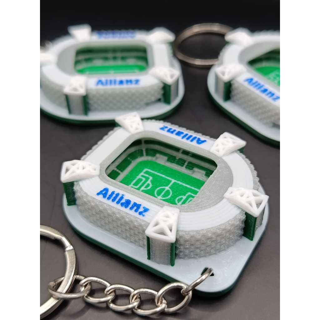 Chaveiro inspirado Allianz Parque casa do Palmeiras - chaveiro de time