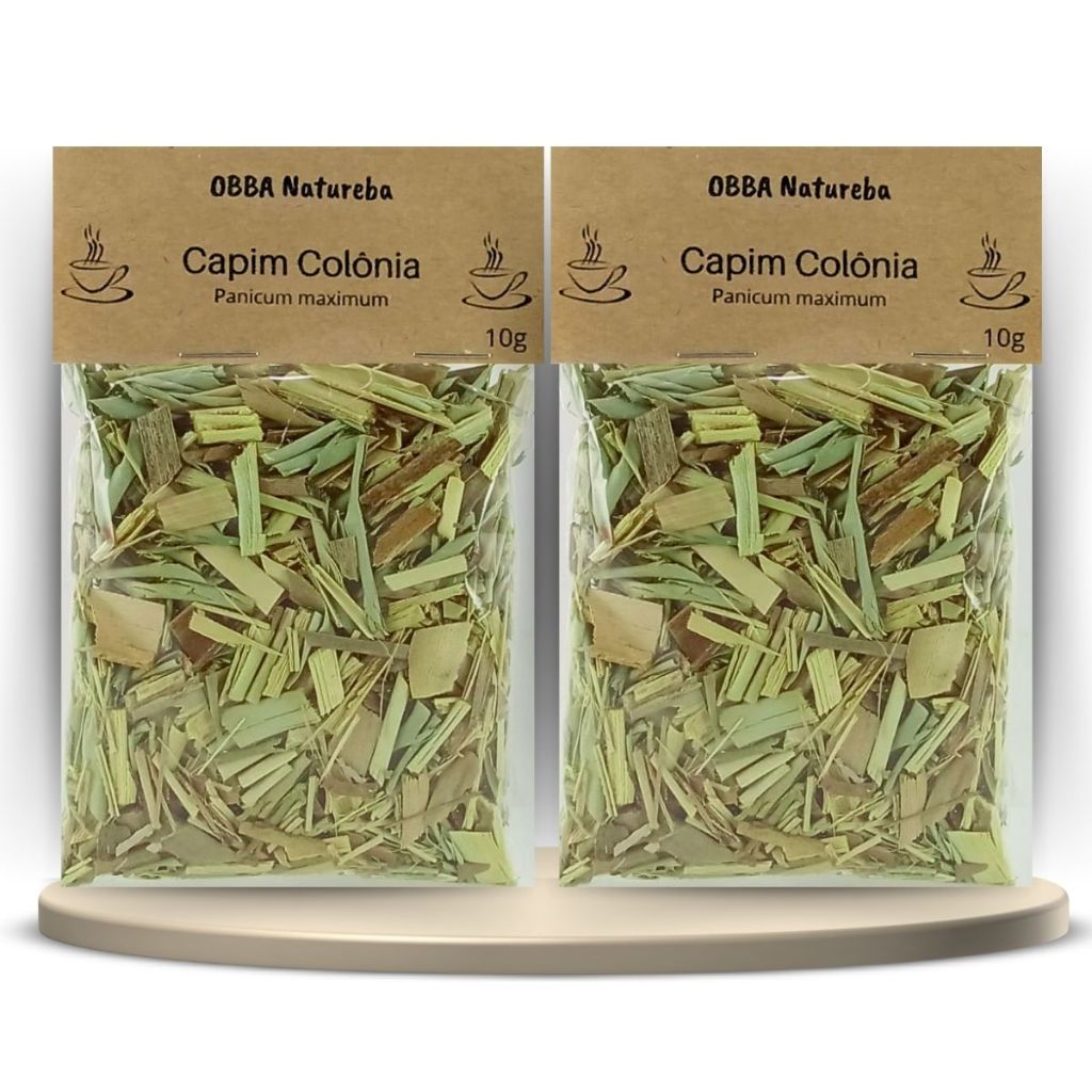 Capim Colônia para Infusão 100% Puro, Natural e Pronto para Chá – Combo com 2 Pacotes em Oferta na Shopee