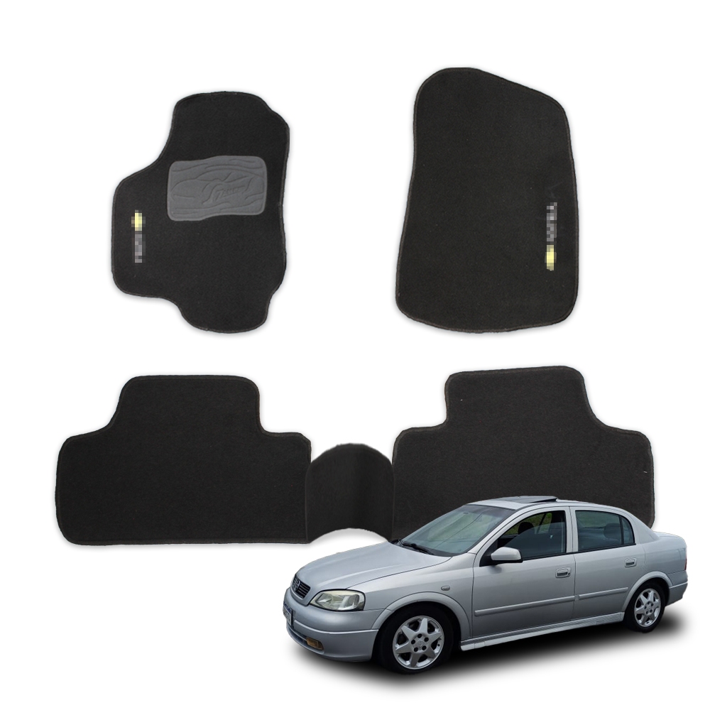 Tapete para Astra 1999 a 2011 Carpete Automotivo Molde da Medida do Carro Jogo Completo