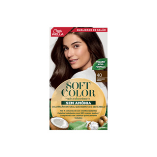 Tinta De Cabelo Soft Color Castanho Medio 40 em Oferta na Shopee