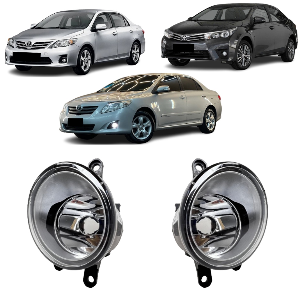 Farol De Milha Neblina Corolla 2009 2010 2011 2012 2013 2014 2015 2016 2017 2018 em Oferta na Shopee