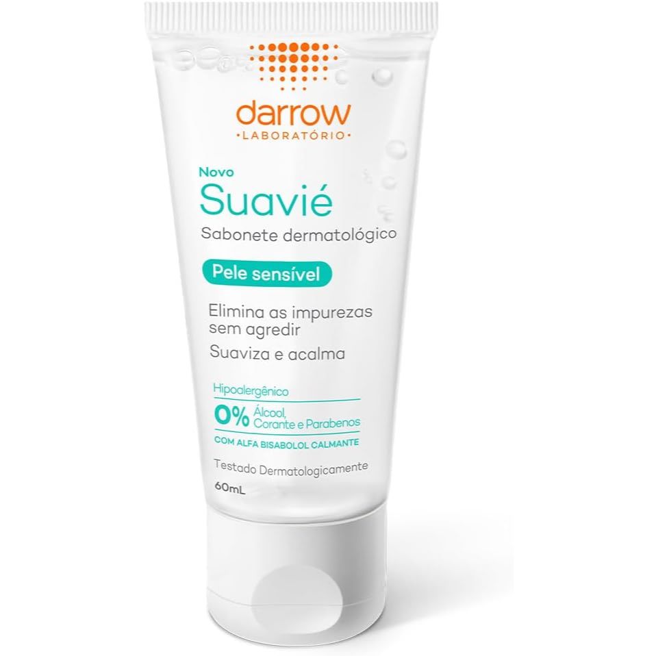 Sabonete Líquido Dermatológico Suavié Pele Sensível Com 60ml