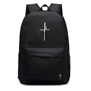 Mochila Escolar Trabalho Faculdade Unissex Reforçada Impermeável Religioso em Oferta na Shopee