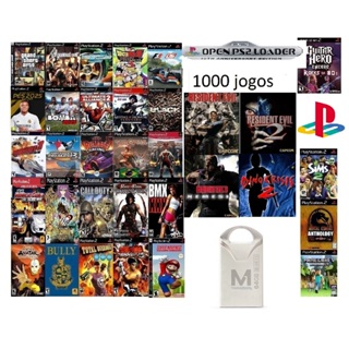 Pen Drive 64gb + 1000 Jogos Ps1 Playstation 2 Super Nintendo para OPL em Oferta na Shopee
