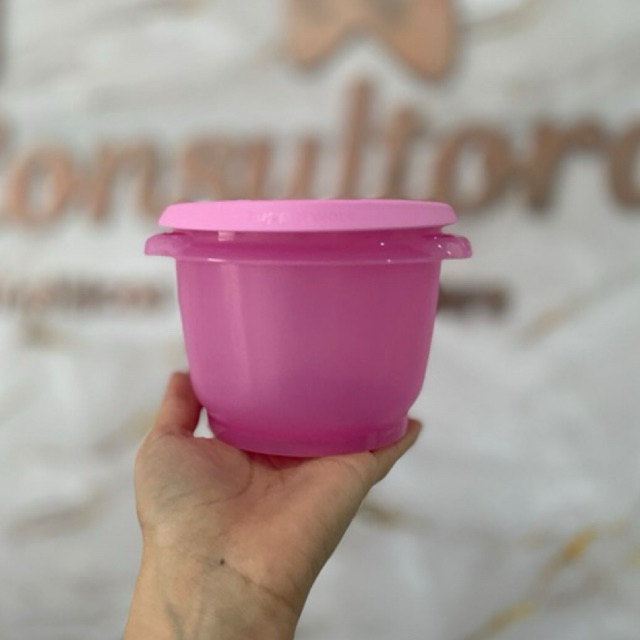 Tigela Tupperware Sensação Mágica 600 ml Rosa