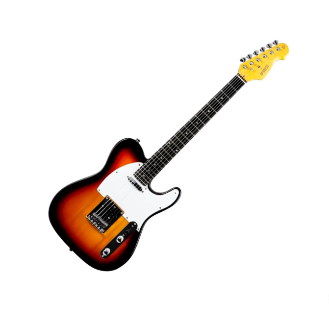 Guitarra PHX Telecaster Special TL-1 ALV SB – Corpo em Alder, Braço Maple, Sunburst