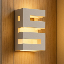 Envio Full Kit 6 Arandelas Luminária Externa Interna 2 Focos Varias Cores + Kit de Instalação em Oferta na Shopee