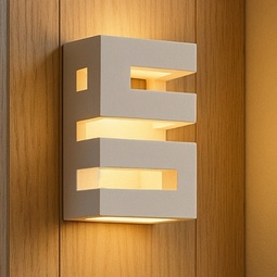 Envio Full Kit 6 Arandelas Luminária Externa Interna 2 Focos Varias Cores + Kit de Instalação em Oferta na Shopee