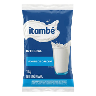 Leite em Pó Integral Itambé Pacote 1kg em Oferta na Shopee