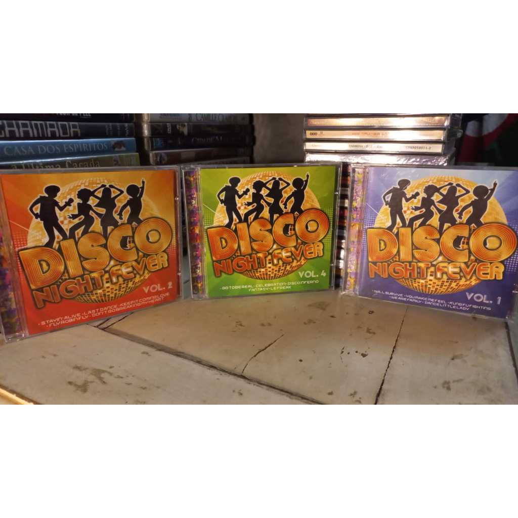 CD Disco Night Fever -  EXCELENTES- stayn alive last dance gotobereal celebration disco inferno iwill survire you makeme