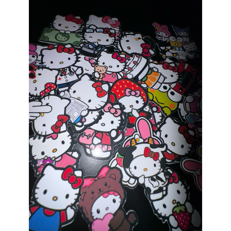 40 Mini Adesivos Hello Kitty - Impermeável Figurinhas Stickers Para Colagem e Decoração Mochila em Oferta na Shopee