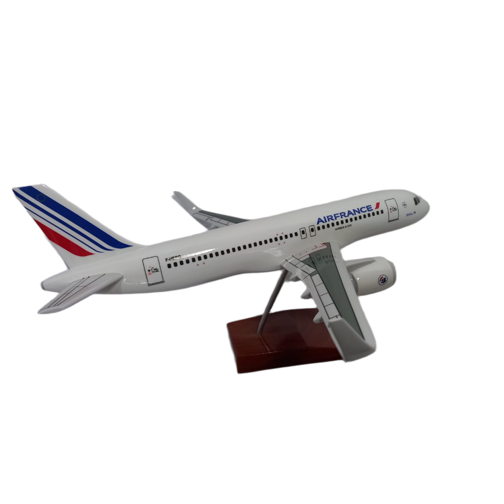 Maquete de Avião em Resina A-320 Neo Air France 34cm
