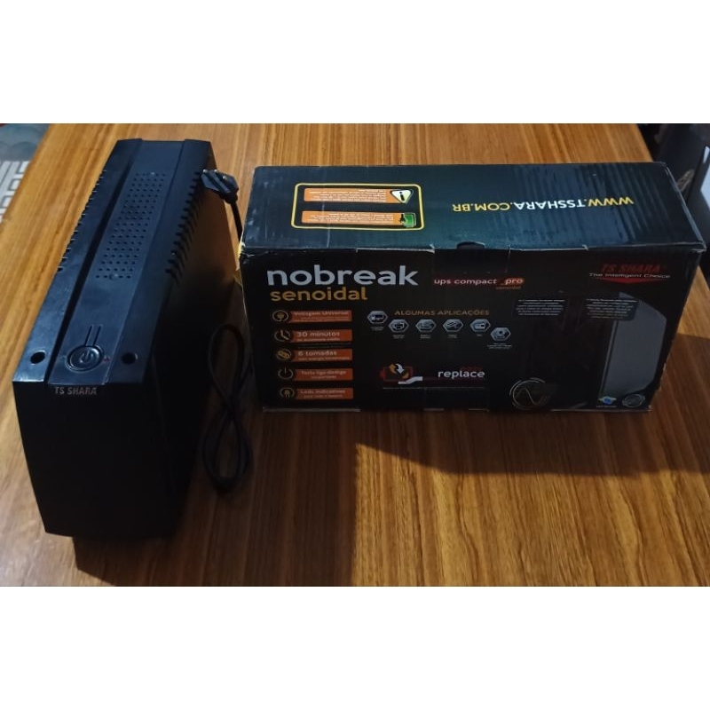 Nobreak Senoidal Bivolt 800va Ts Shara Semi-Novo