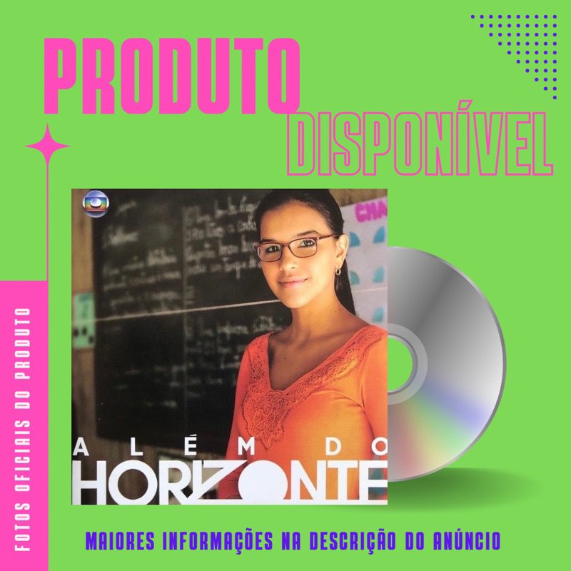 CD TRILHA SONORA NOVELA ALÉM DO HORIZONTE NACIONAL (Nando Reis, Anitta, Gaby Amarantos, Silva, Lenine)