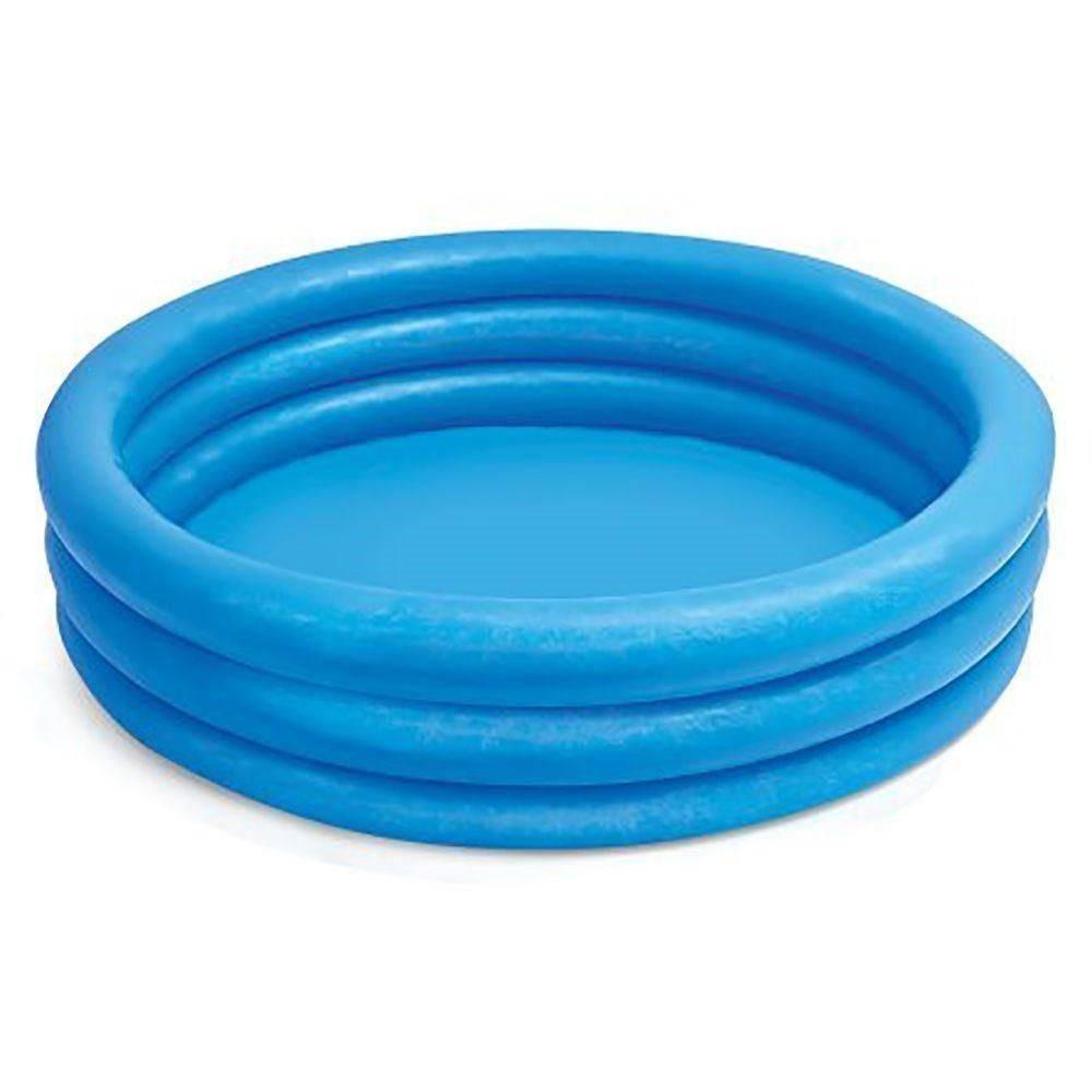 Piscina infantil Inflável Intex 500 Litros Azul Redonda 1,47cm envio imediato em Oferta na Shopee