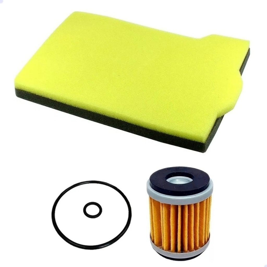 FILTRO DE AR + FILTRO DE ÓLEO FAZER 250 / LANDER 250 / TENERE 250 ATÉ 2015