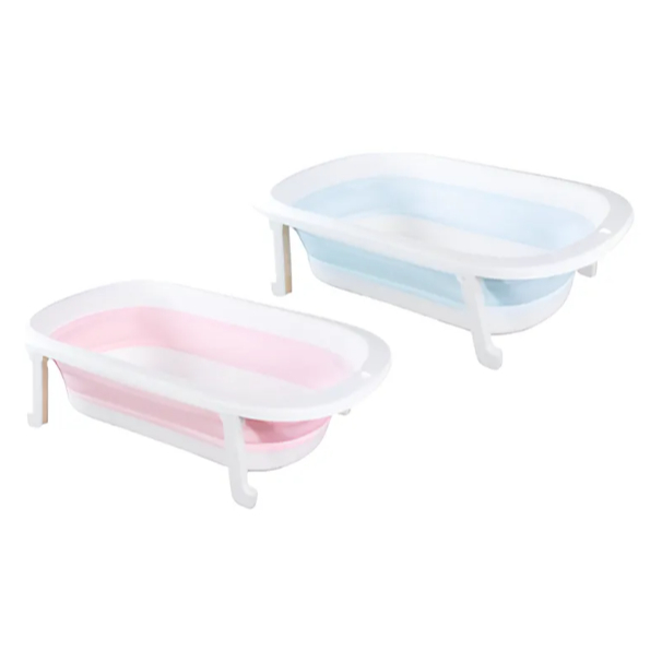 Banheira Dobrável Bebê Menina Menino Portátil Infantil Grande 35L em Oferta na Shopee