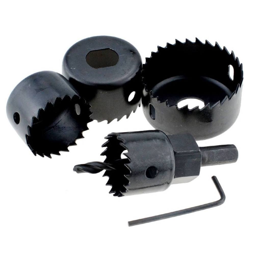 Jogo Serra Copo [6 em 1]Kit Serra Copo 6 Peças Para Madeira PVC Jogo Serra Copo 6 Peças Para Plástico Madeira Kit Serra