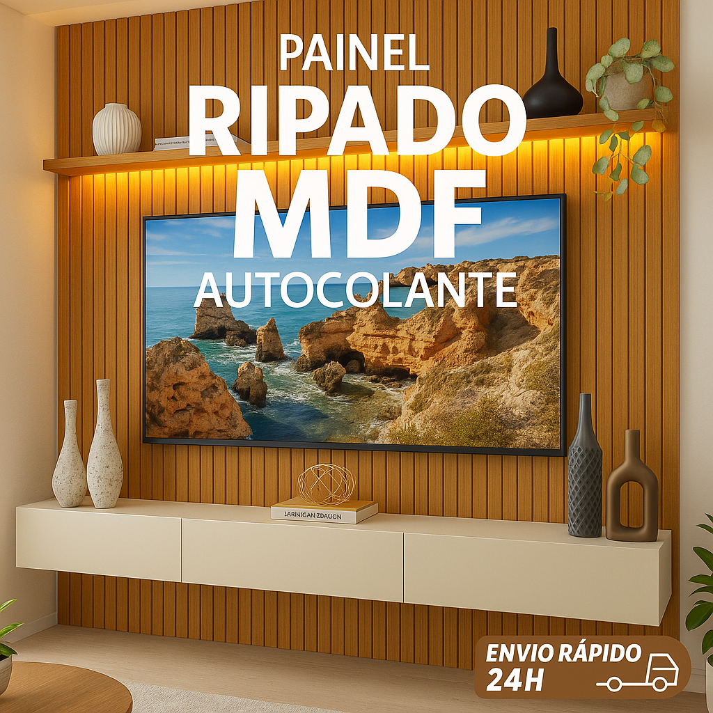Placas Até 100 Painel de Parede em MDF Autocolante - Premiun Casa Decoração Lar em Oferta na Shopee