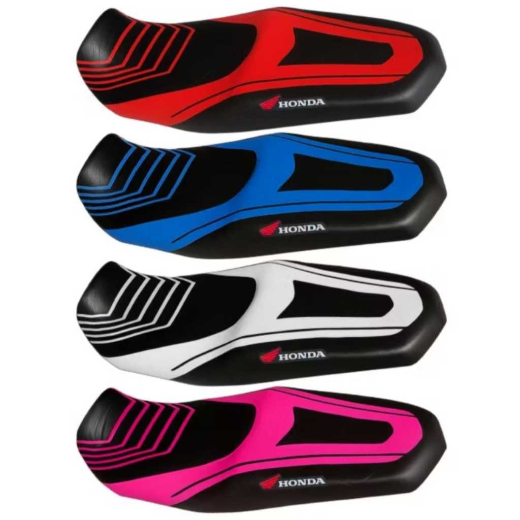 Capa de Banco para Moto Esportiva Honda Cg Titan Fan Bros Biz Pop Xre 125 150 160 Pintada