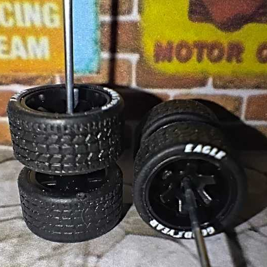 jogo rodas  1:64 pneus de borracha hot wheels, mat box, rodas para personalizar suas miniaturas