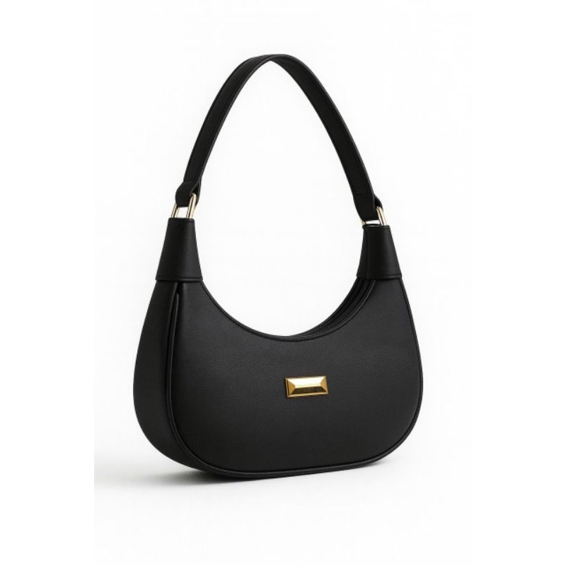 Bolsa Feminina Alça e Ombro Meia Lua Social Balada Básica Várias Cores... Promoção Lançamento