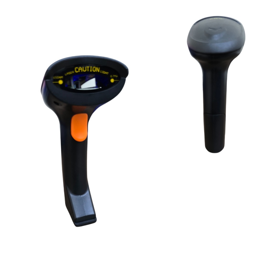 Leitor de Código de Barra Com Suporte Sem FioUSB 1D/2D Qr Code Scanner Laser