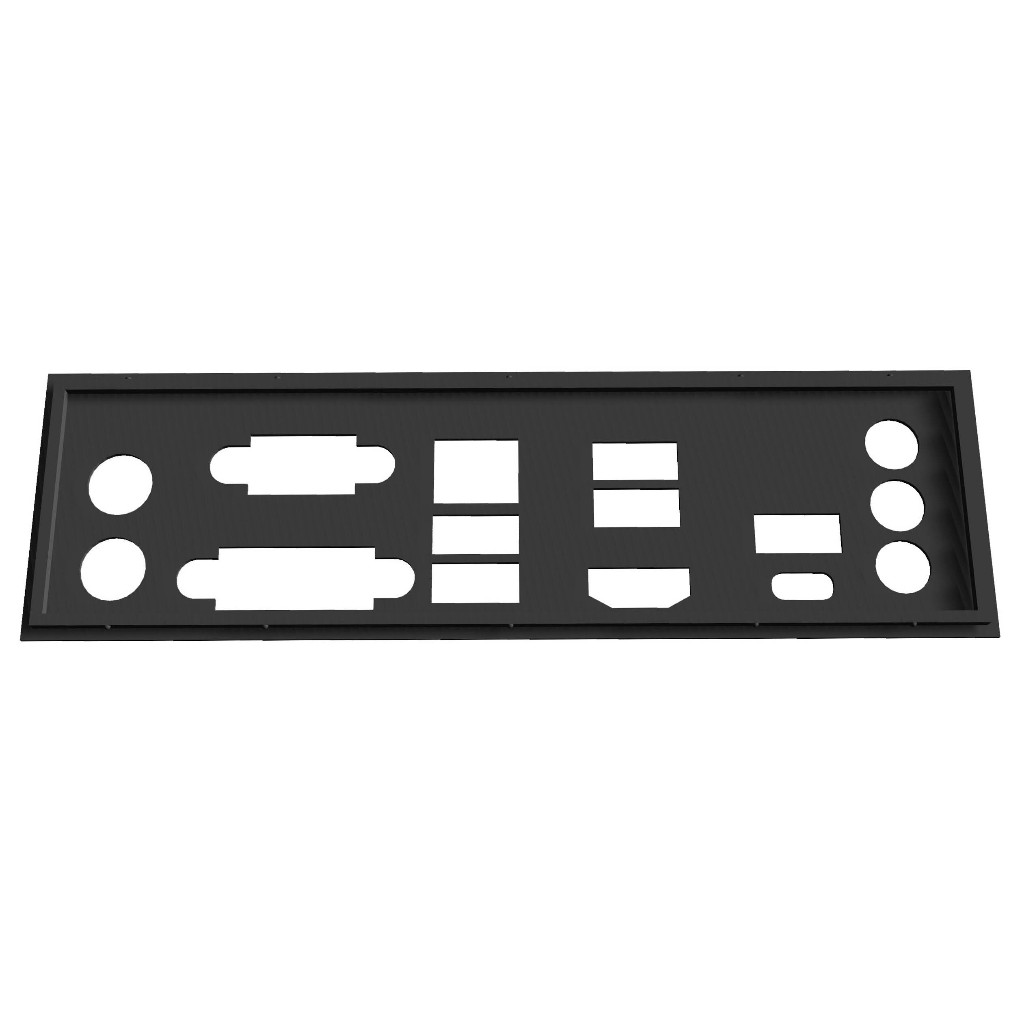 Espelho Tampa Acabamento Para Placa-mãe Msi B250m Pro-vdh