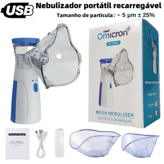 AIQUE Nebulizador Portátil Mini Inalador Silencioso Ultra-sônico Automático para Adultos e Crianças moby-Techo Pro em Oferta na Shopee