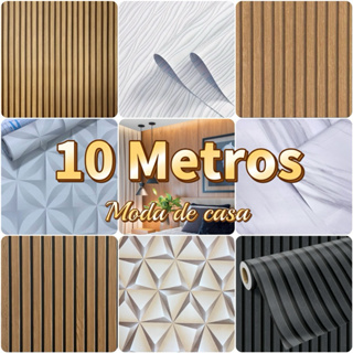 Papel de Parede 3D 10 METROS x 45CM Adesivo Autocolante para Sala, Quarto em Oferta na Shopee