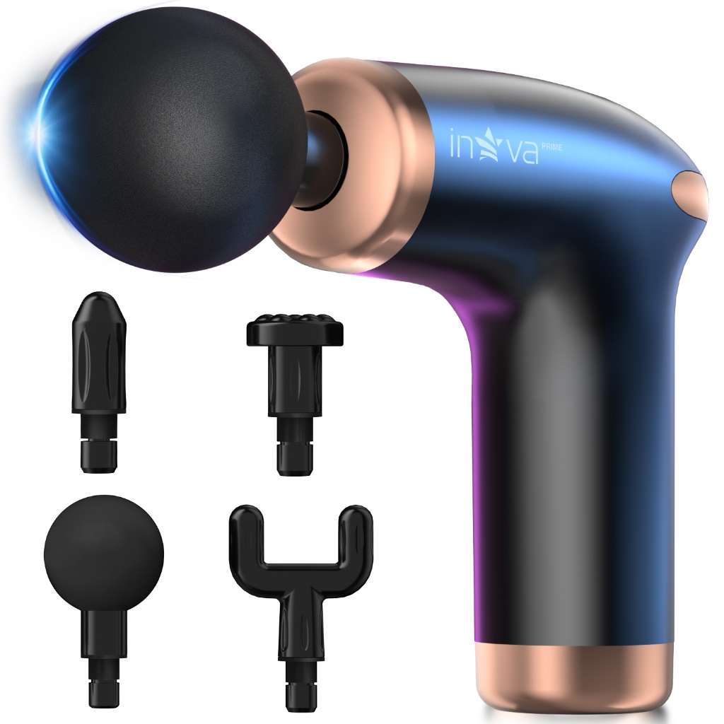INOVA Pistola Massageadora Elétrica Profissional Tecidos Profundos Muscular Portátil