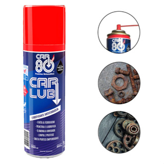 Desengripante Antiferrugem Lubrificante Multiuso Car Lub Car 80 300ml em Oferta na Shopee