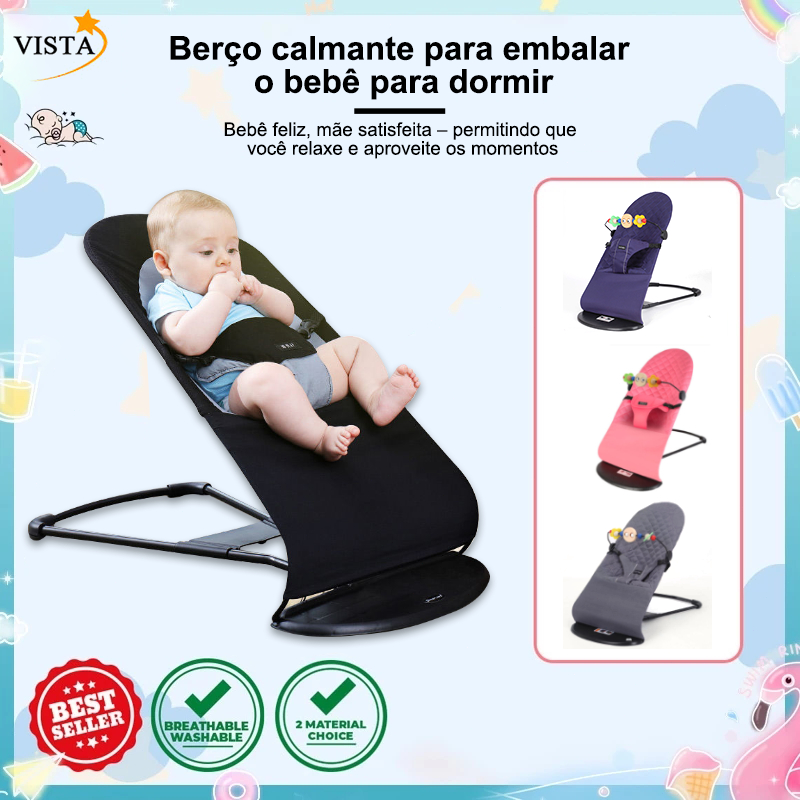 Cadeira de balanço para bebê balanço para bebê Soft 2 em 1 ajustável para bebês e crianças pequenas, de recém-nascidos