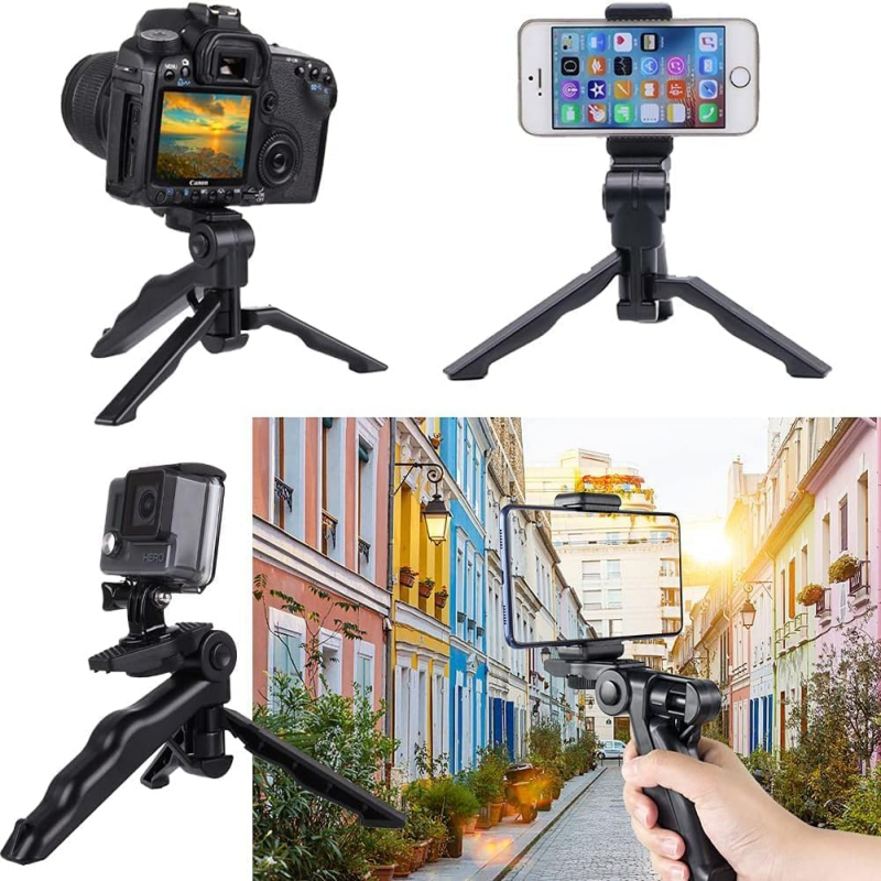 Suporte Celular Câmara Tripé Bastão De Selfie Rotação 360 Graus Universal Boa estabilidade