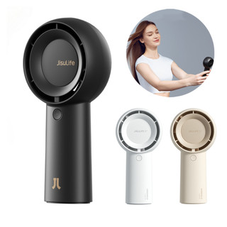 JISULIFE Ventilador Portátil de Mão Turbo USB Recarregável 4000/6000mAh Silenciso Duração de 16Horas (Life5 Plus)