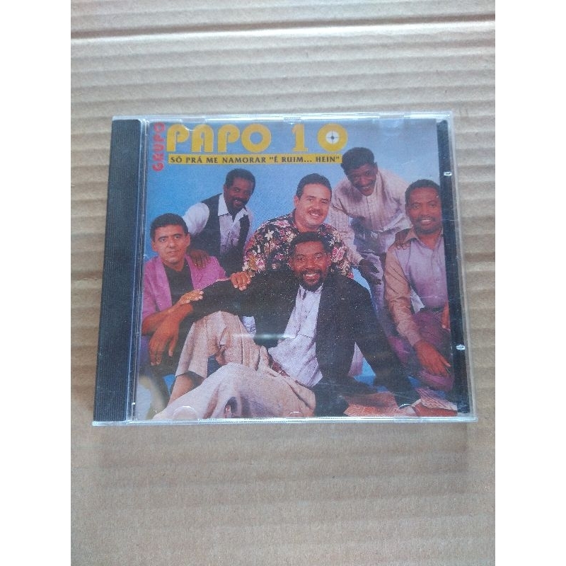 CD Grupo Papo 10 - Só pra me namorar  1994  PAGODE