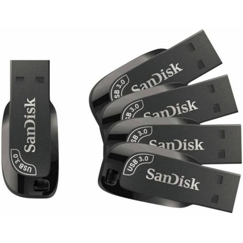 Kit 5 pendrive 128gb 3.2 Sandisk  ultra shift Original